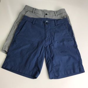 Lululemon Gray and Blue shorts Lot of 2. Size 30